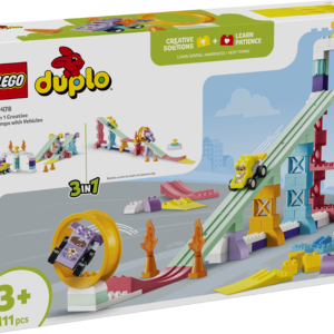 LEGO DUPLO linn Kolm ühes loomingulised rambid sõidukitega