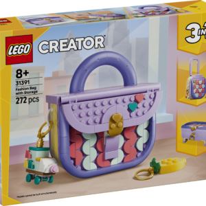 LEGO Creator Stiliseeritud käekott hoiukohaga
