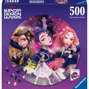 Ravensburger pusle 500 tk KPop Demon Hunters postriga: KPop fännidele!