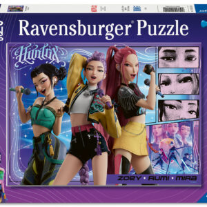 Ravensburger pusle 100 tk KPop Demon Hunters: õnnelikud fännid, õnnelik Honmoon!