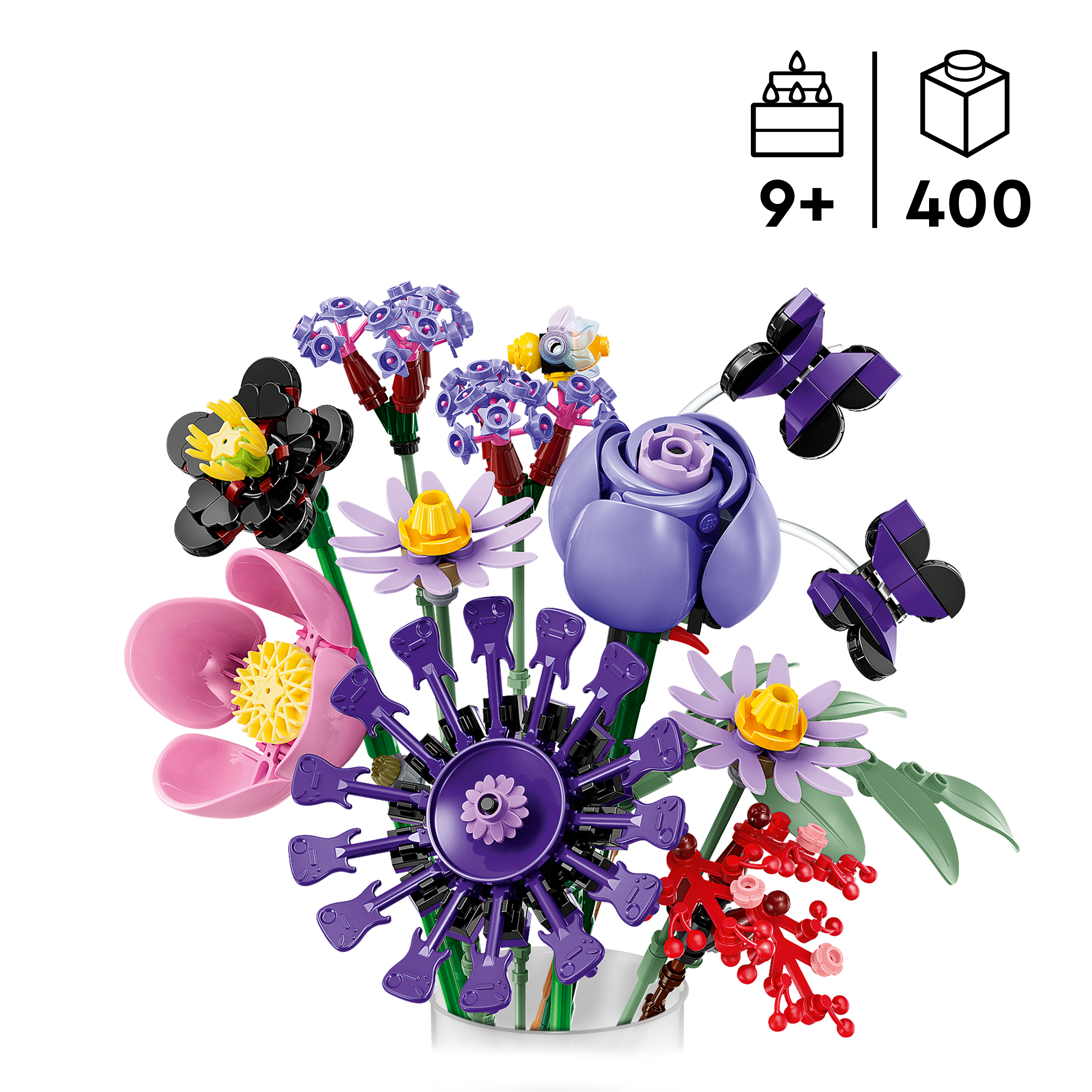 LEGO Botanicals & Editions Olivia Rodrigo lillekimp - Pilt 3