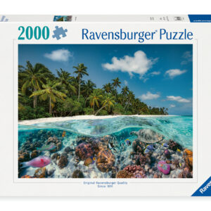Ravensburger pusle 2000 tk: sukeldumas Maldiividel