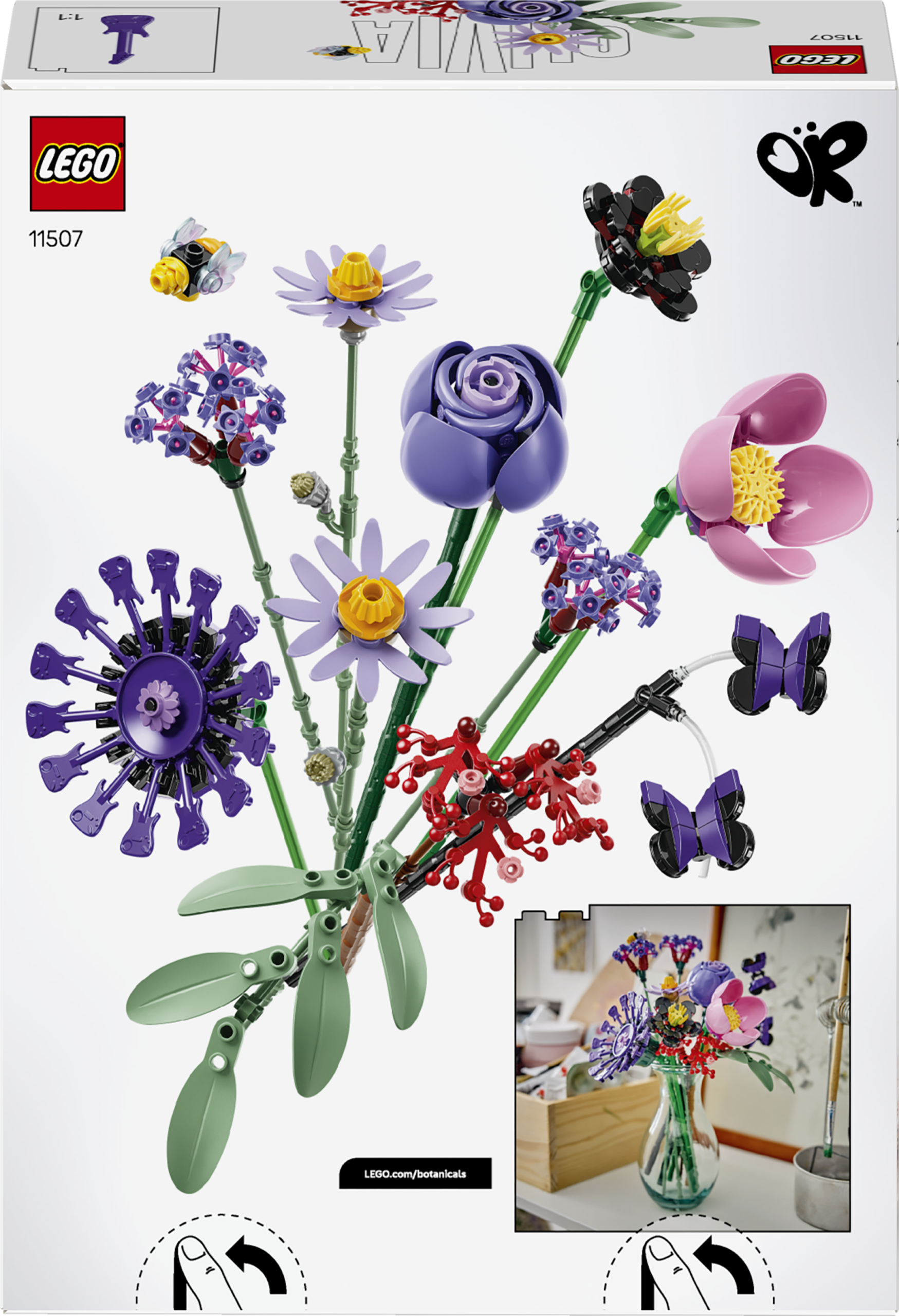LEGO Botanicals & Editions Olivia Rodrigo lillekimp - Pilt 4