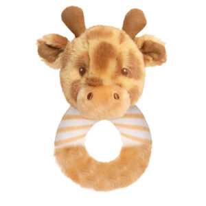 Keel Toys Keeleco ümar beebikõristi: kaelkirjak Huggy, 14 cm