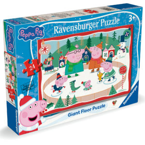 Ravensburger pusle 24 tk: Põrsas Peppa uisutamas