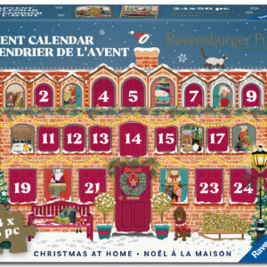 Ravensburger pusle advendikalender 24x56 tk: jõulud kodus